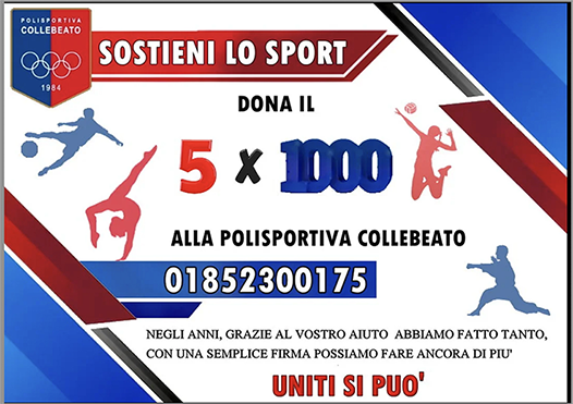  contributo 5 x 1000
